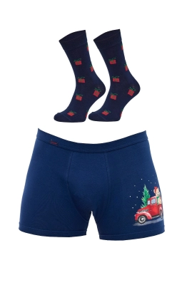 Komplet Cornette 914/01 Świąteczny Gift M-2XL
