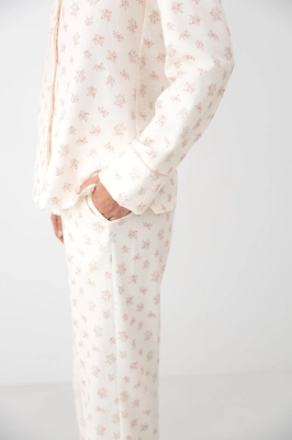 Piżama Sensis Marielle dł/r XS-2XL rozpinana