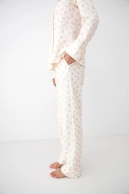 Piżama Sensis Marielle dł/r XS-2XL rozpinana