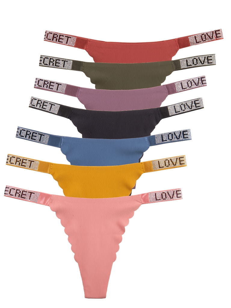 Stringi  z ozdobnymi cyrkoniami  7 sztuk